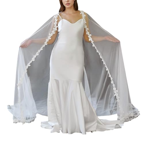 Peau de mariage en dentelle élégante avec garniture à l'aiguille tendre