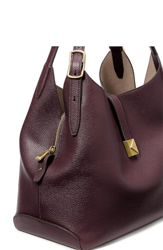 Image of kate spade new york Women's Deco Pebbled Leather Large Shoulder Bag