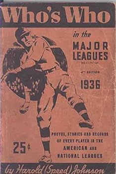 Paperback Who's Who in the Major Leagues, 1936 (Fourth Edition) Book