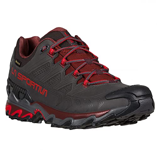 LA SPORTIVA Ultra Raptor II Leather GTX, Botas de montaña Hombre, Carbon/Spice, 42 EU