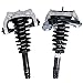 Detroit Axle - 2 Front Quick Struts for Chrysler Sebring Cirrus Dodge Stratus Plymouth Breeze Complete Strut & Coil Spring Assembly Replacement Ready Strut Shock Assembly