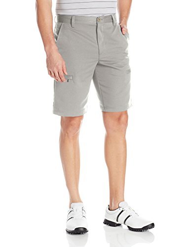 IZOD Men's Flat Front Coastal Golf Short, Stone Dust, 33W