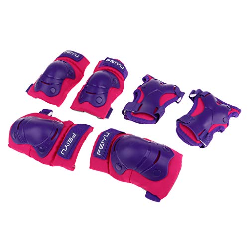 Save %23 Now! FLAMEER Age 3-6& 6-10 Year Boys Girls Protective Gear Elbow Knee Wrist Guards Pad - Pu...