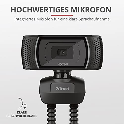 Trust Trino Trino Webcam - Schwarz, 18679 – Bild 5