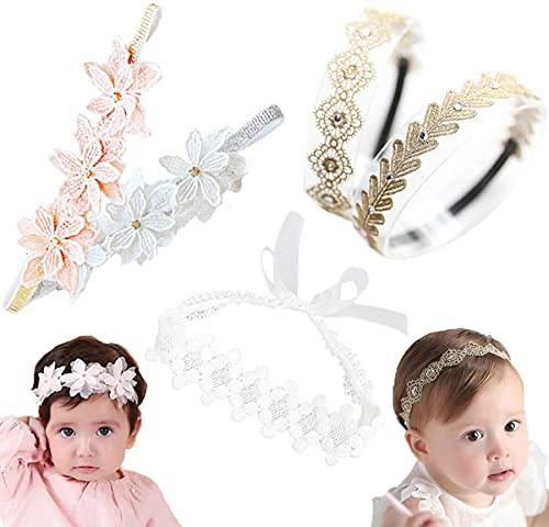 Baby Toddler Elastic Chiffon Flower Headbands Princess Girls Hand Sewing Beads Flower Headwear Nylon (ASHXT525) Baby Toddler Elastic Chiffon Flower Headbands Princess Girls Hand Sewing Beads Flower Headwear Nylon (ASHXT525)