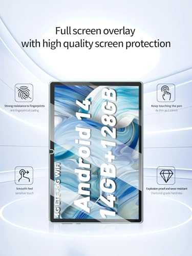 Protector de Pantalla para Tablet Android 10 Pulgadas 2 Pack miniatura 2