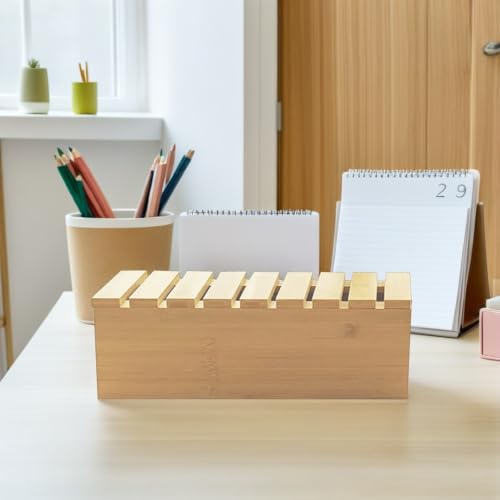 Boîte pour espace de travail à domicile et rangement de câbles - 6