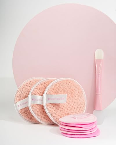 Brushworks The Ultimate Cleansing Set, Pink - Image 3