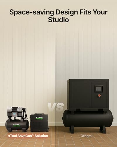 Image of xTool Selected Air Compressor & Air Dryer Only Compatible with MetalFab