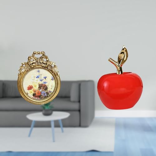 SHOPORA Vintage Round Photo Frame