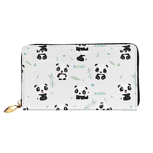 Porte-monnaie panda en cuir PEIXEN idéal pour ranger votre grand téléphone