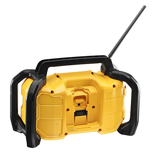 dewalt radio de chantier 10,8/14,4/18v li ion xr dab+ / fm sans batterie dcr029 qw