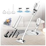 LRF-yxkj Aspira E Lava Pavimenti Casa 5 in 1 Portatile, 200ml Serbatoio Dell’acuqa, Lava E Asciuga Pavimenti per Pavimento Tappeti Animali e Gli Interni Delle Auto