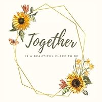 Sunflower Bridal Shower: Yellow&White Cover Perfect Flowers Themed Guest Book for Visitors to Signing Write Wishes Messages and Advices to Engagement Couple During The Party With Space for Gift Log 1088653162 Book Cover