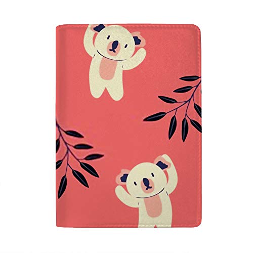 Organiseur de documents koala en cuir PU pour simplifier les voyages en famille à l'aéroport
