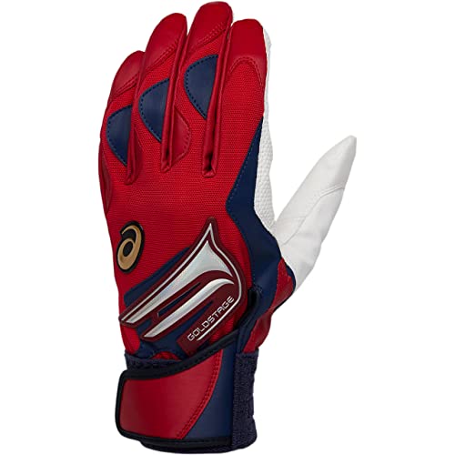 アシックス(asics) 野球 両手用 GOLDSTAGE バッティンググローブ 手袋 プロ選手連動カラー 一般用/少年用 3121A967