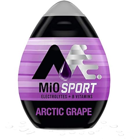 MiO Sport Electrolytes Arctic Grape Naturally Flavored Liquid Water Enhancer 12 Count 1.62 fl oz