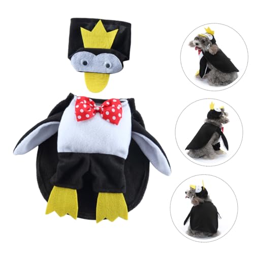 Disfraz de pingüino para perro talla M miniatura 4