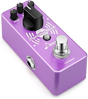 Donner Mini Auto Wah Pedal Dynamic Wah Guitar Effect Pedal Envelope Filter True Bypass
