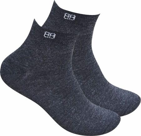 Ankle Socks for Men & Women Cotton Cushion Sports Socks| Pack of 3-image-25