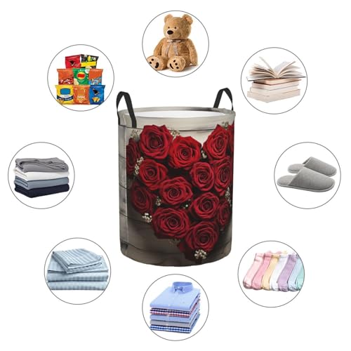 Panier à linge cœur pliable et imperméable pour ranger les jouets - 7