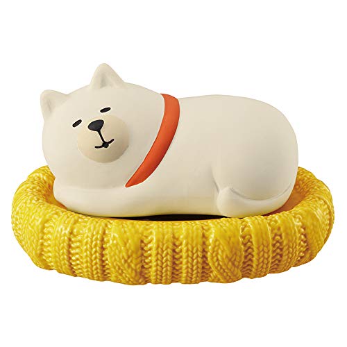 デコレ(Decole) デザイン小物 すやすやわんこ 133×70×h72mm しっとり壺 ZCB-92053