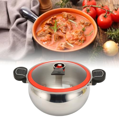 Olla a presión de acero inoxidable 7 L miniatura 2