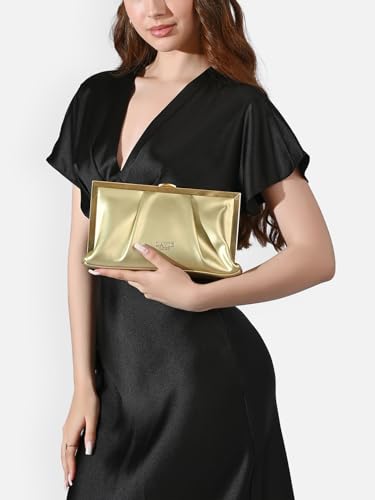 Image of Lavie Luxe Women's Pleatz25 Framed Clutch | Ladies purse | Gift For Women