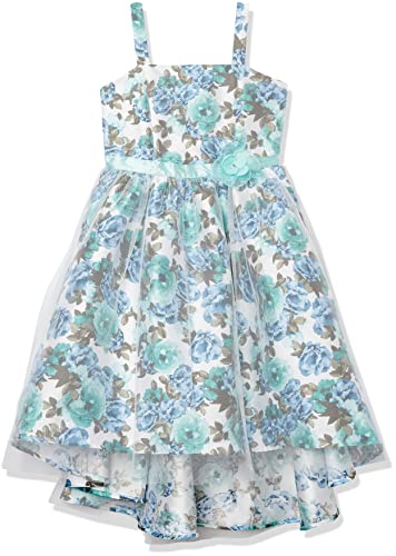 Speechless Girls' Floral Mikado Dress
