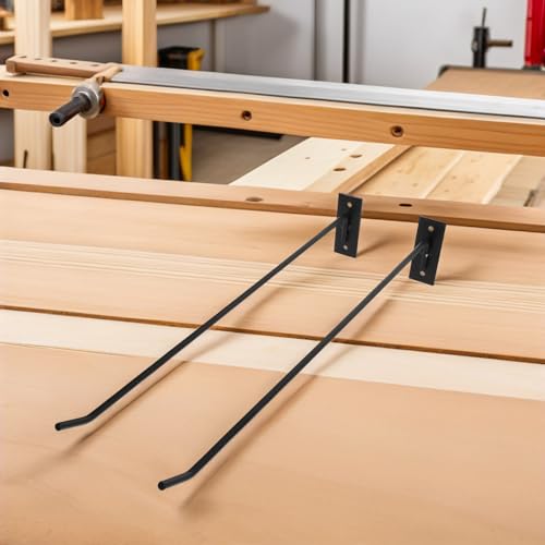 Soporte de pared para balones de yoga HOMSFOU estante de hierro con 4 bandejas onduladas 5