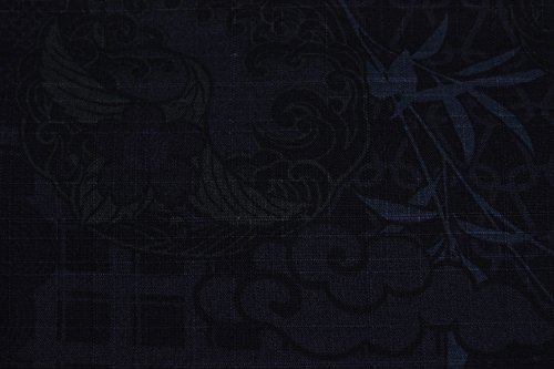Mens Yukata with Obi Belt,(SizeM,turtle Navy blue)