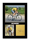HWC Trading Lance Armstrong Geschenke Gedrucktes Signiertes 