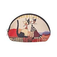 Signare Tapestry Cosmetic Bag Makeup Bag for Women
