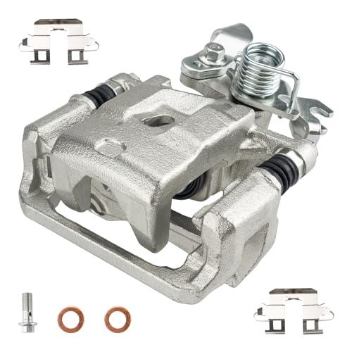 Image of PHILTOP Brake Caliper Rear Left Compatible with 2006-2012 Ford Fusion, 2006-2013 Mazda 6, 2007-2012 Lincoln MKZ, 2006-2011 Mercury Milan, 2006 Lincoln Zephyr, 18-B5002