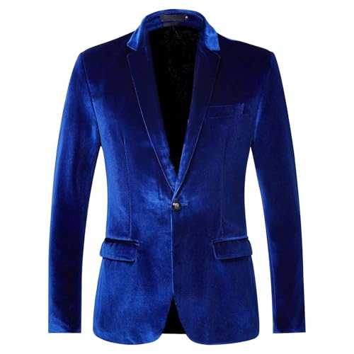 Blazer de smoking en velours homme veste de costume ajustée mariage bal dîner chic