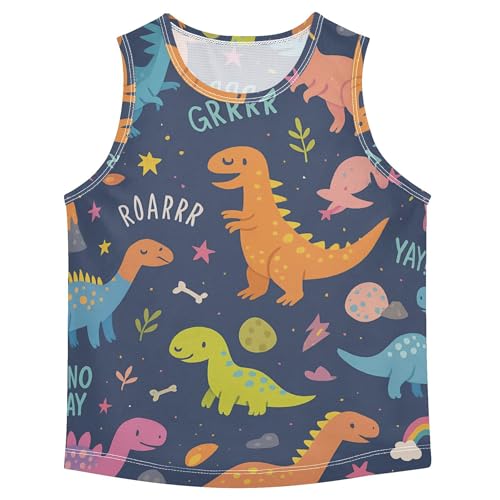 Tank Tops for Children Quick Dry Toddler Sleeveless Vest Shirt Lightweight Summer Sportswear Outdoor Play Outfit