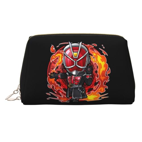 化粧ポーチ 仮面ライダーウィザード レディース メイクポーチ 化粧バッグ メンズ トラベルポーチ レザー 小物入れ かわいい おしゃれ 可愛い 化粧品収納 大容量 防水 多機能 旅行 持ち運び便利