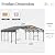 SUNLEI 20'x20'x9.7' Metal Carport for 2 Cars, Heavy Duty Metal Carport with Galvanized Steel Roof and Frame, Upgraded Extra Tall Garage for Bass Boats, Pickup, Trucks and Tractors