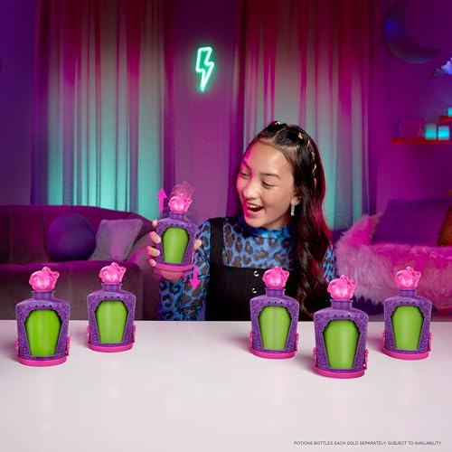 Monster High Poções de Monstro, Frasco com Mini Boneca Surpresa de 7 cm de Altura, Para crianças a p