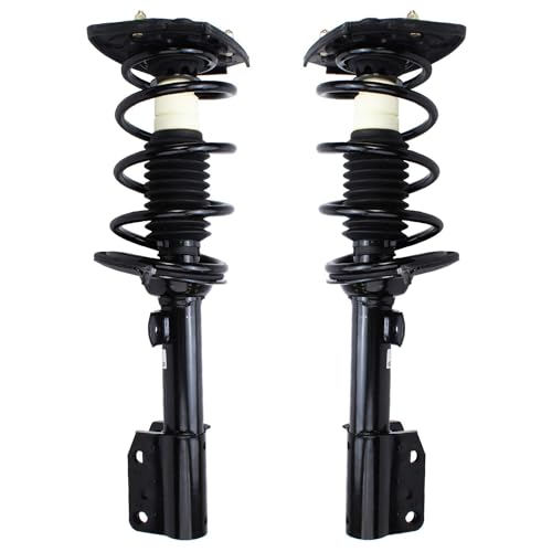 Image of Detroit Axle - 8pc Front Rear Struts Sway Bars for Chevrolet 2006-2011 Impala, 4 Complete Struts with Coil Spring 4 Sway Bar End Links 2007 2008 2009 2010 Replacement Suspension Kit