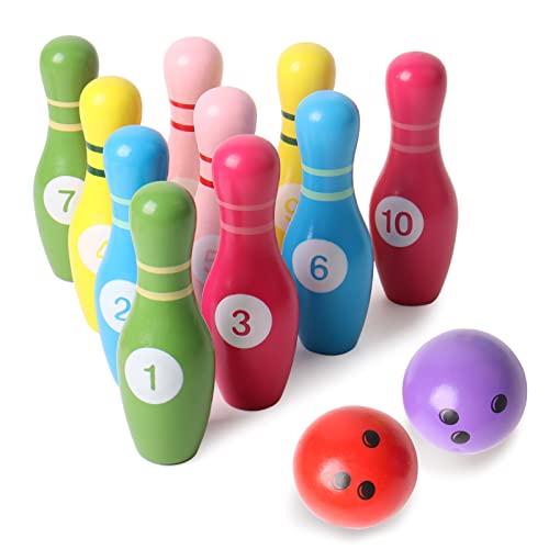 Happy Giddy Toddler Bowling Set Educational Toys