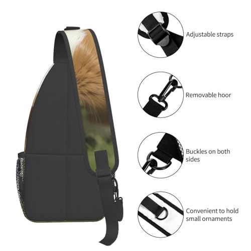 Bolso Cruzado de Pecho para Hombre Negro miniatura 5