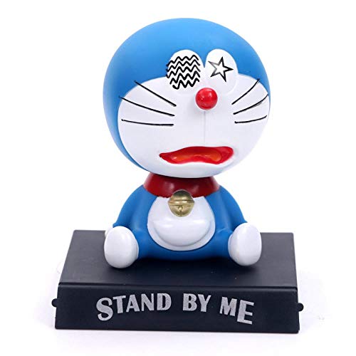 Jki Automobile Pendulum Machine Cat Cartoon Head Shaking Doll Automobile Pendulum Interior Accessories Dingling Eyes