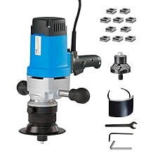 أداة تشطيب/آلة تشطيب كهربائية محمولة عالية التحمل CS Unitec EKF 630 لدرزات اللحام بزاوية 30 درجة والتشطيب حتى عرض تشطيب 9/16 بوصة، 2300 واط 19.1 أمبير - صنع في ألمانيا"