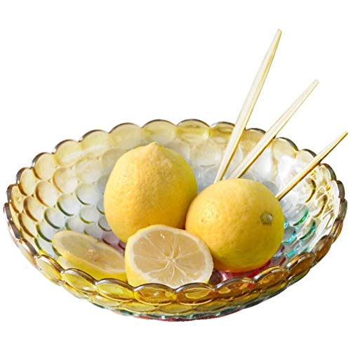 Support Gateau Bonbon Légumes panier de verre de fruits Assiette de fruits Bol européen Fruit Basket Salade de fruits Assiette de fruits en verre Assiette de fruits secs Assiette à dessert