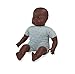 Miniland- Baby Africano Europeo 40cm Muñeco, Color (31063)