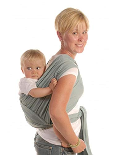 Wrap Sling Carregador de Bebê 100% Algodão cor:Cinza Claro Tamanho:Único cor:Cinza Claro;Tamanho:Úni