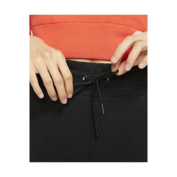 Nike Sportswear Tech Fleece Women's Pants Black/White BV3472-010 (Size: L)