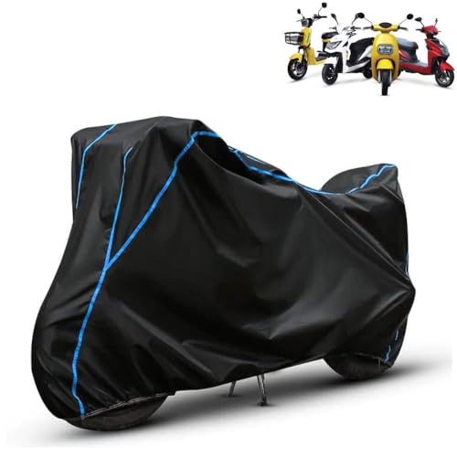 Image of Kerwa Waterproof Bike Cover Compatible with Techo Electra | Dust Proof, UV-Resistant, All-Weather Protection Bike Body Cover, Windproof Elastic Bottom
