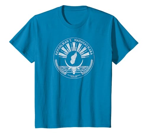 Drapeau Madagascar Antananarive Malgache T-Shirt